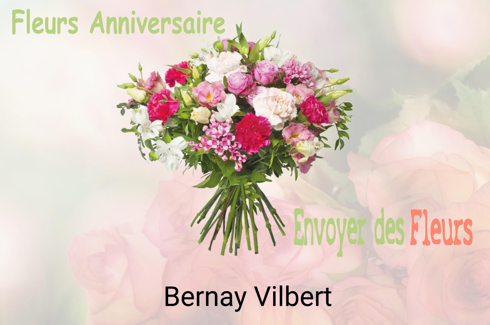 Bouquet de fleurs d’anniversaire livré à Bernay-Vilbert
